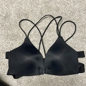 Black SHEIN racer back bra